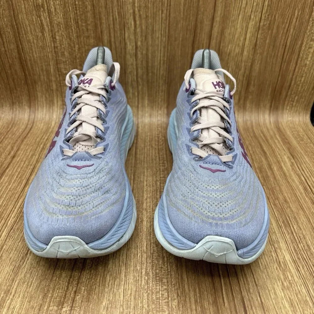 Hoka One One Shoes Women's Size 10.5 B Mach 5 Running Sneaker Purple‎